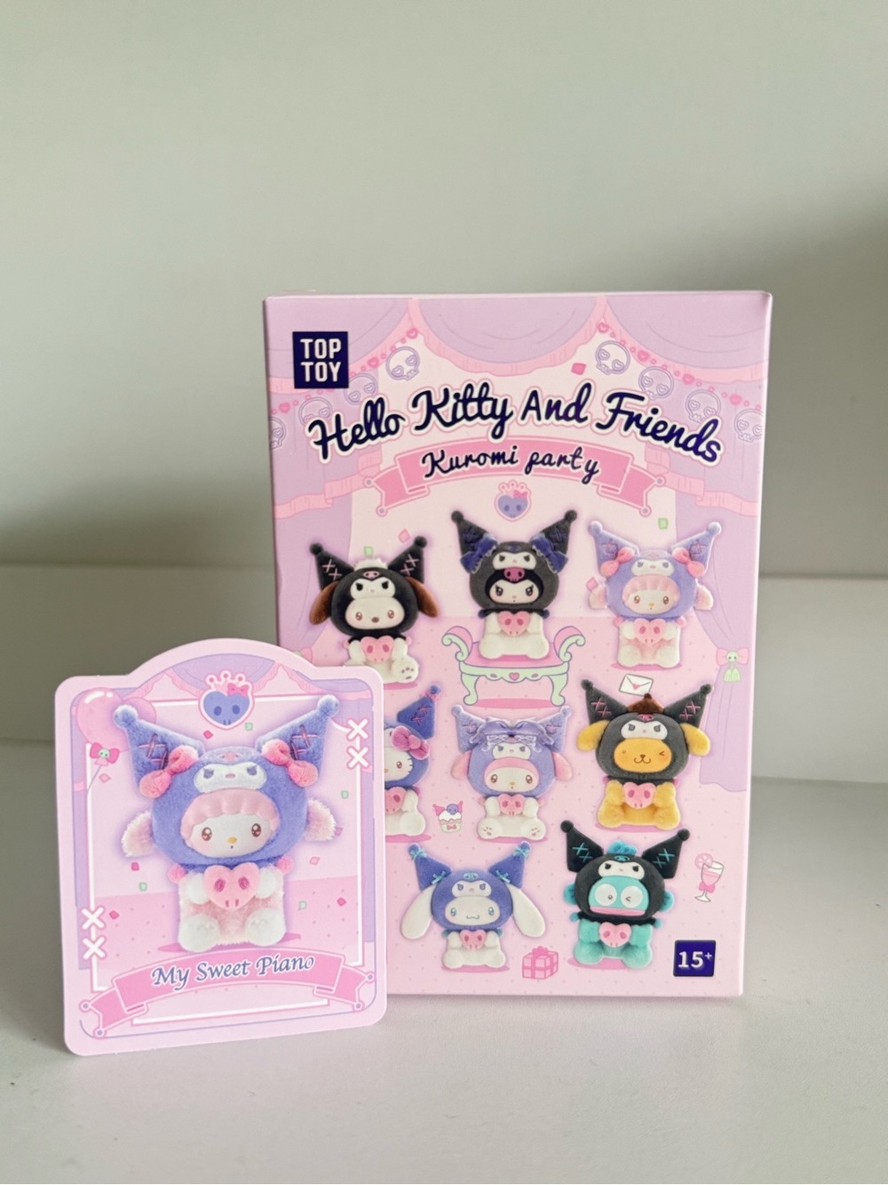 Hello Kitty And Friends Kuromi Party Plush - Purple & Pink